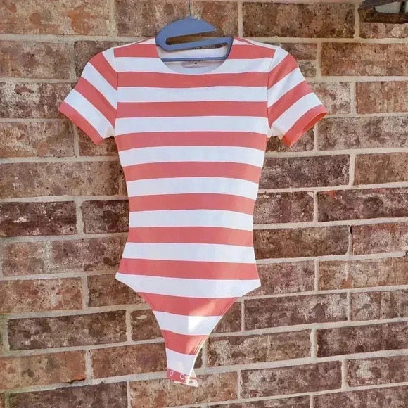 Aritzia Babaton Striped bodysuit XS - Picture 1 of 7